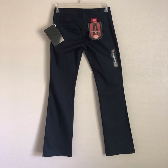 Dickies | The Worker Mid Rise Navy Bootcut Pants - Picture 7 of 8
